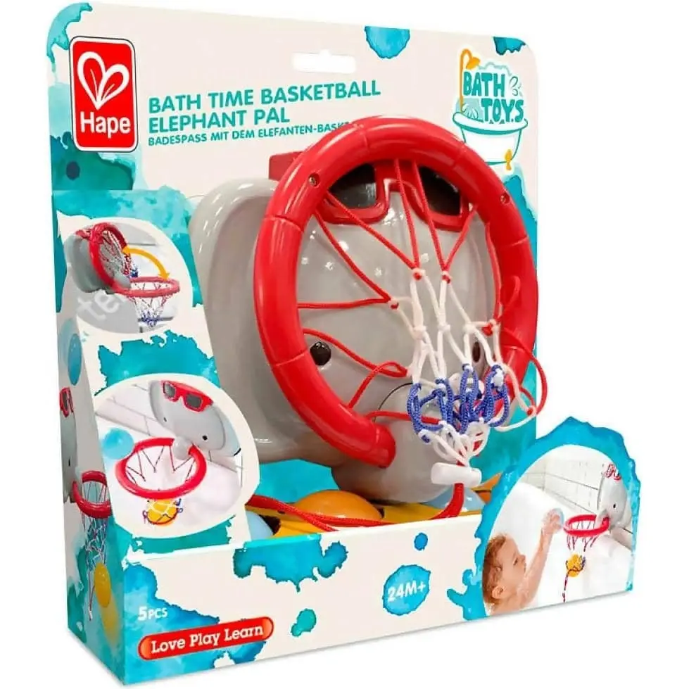 U Games - Hape Bath Time Basketball Elephant Pal