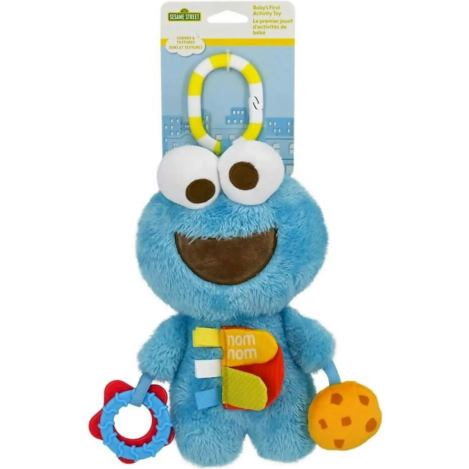 Sesame Street - Cookie Monster Developmental Activity Toy - Jasnor