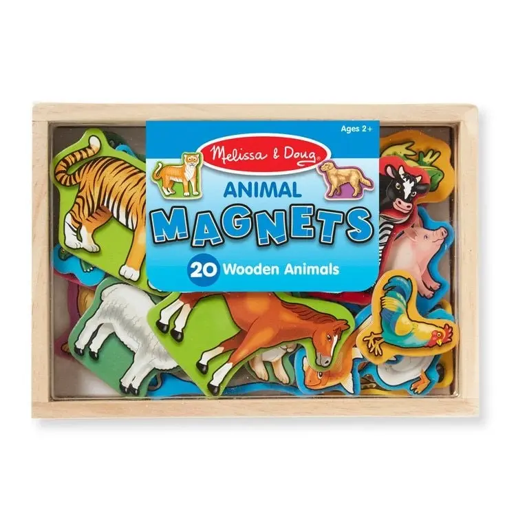 Melissa & Doug - Wooden Animal Magnets