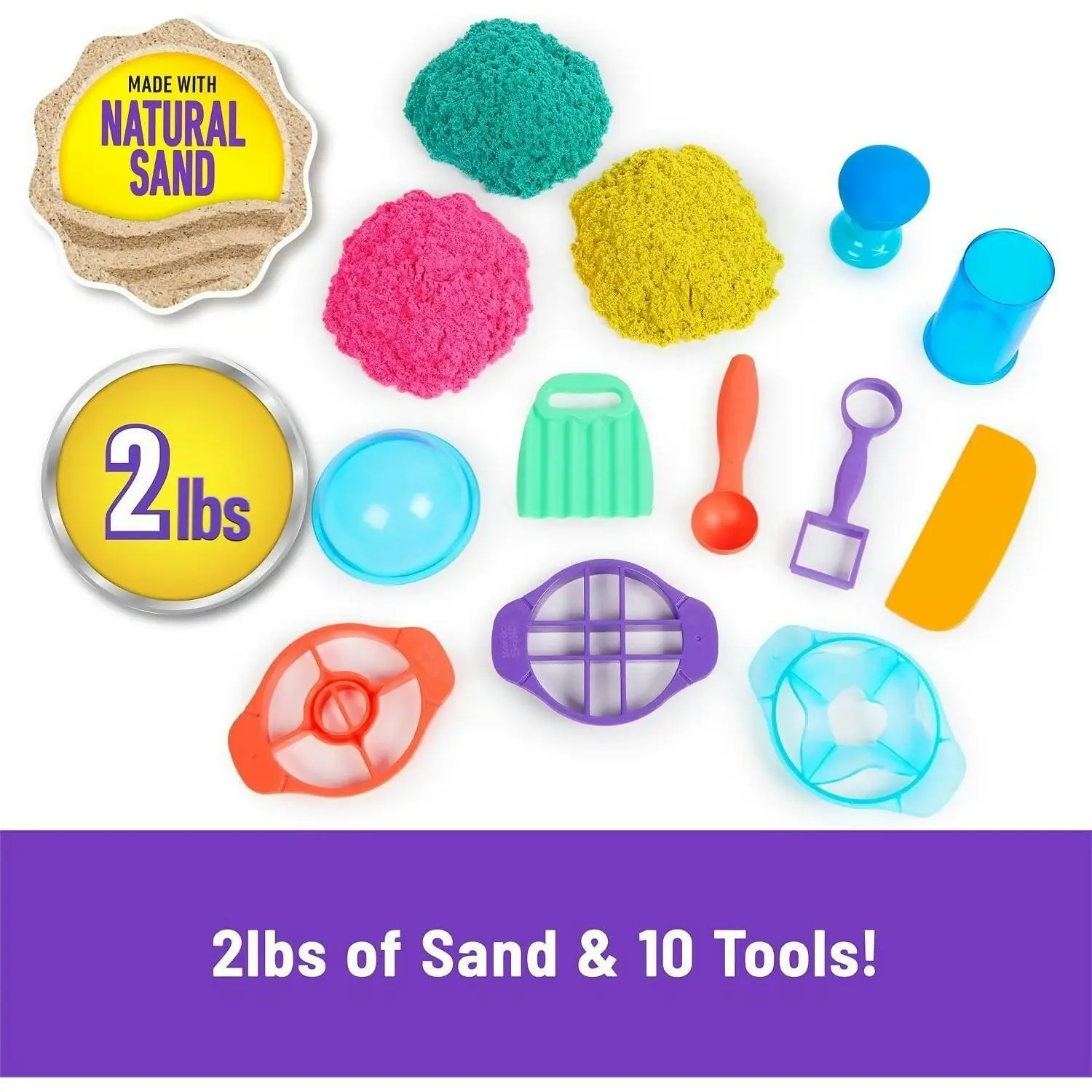 Kinetic Sand - Ultimate Sandisfying Set - Spin Master