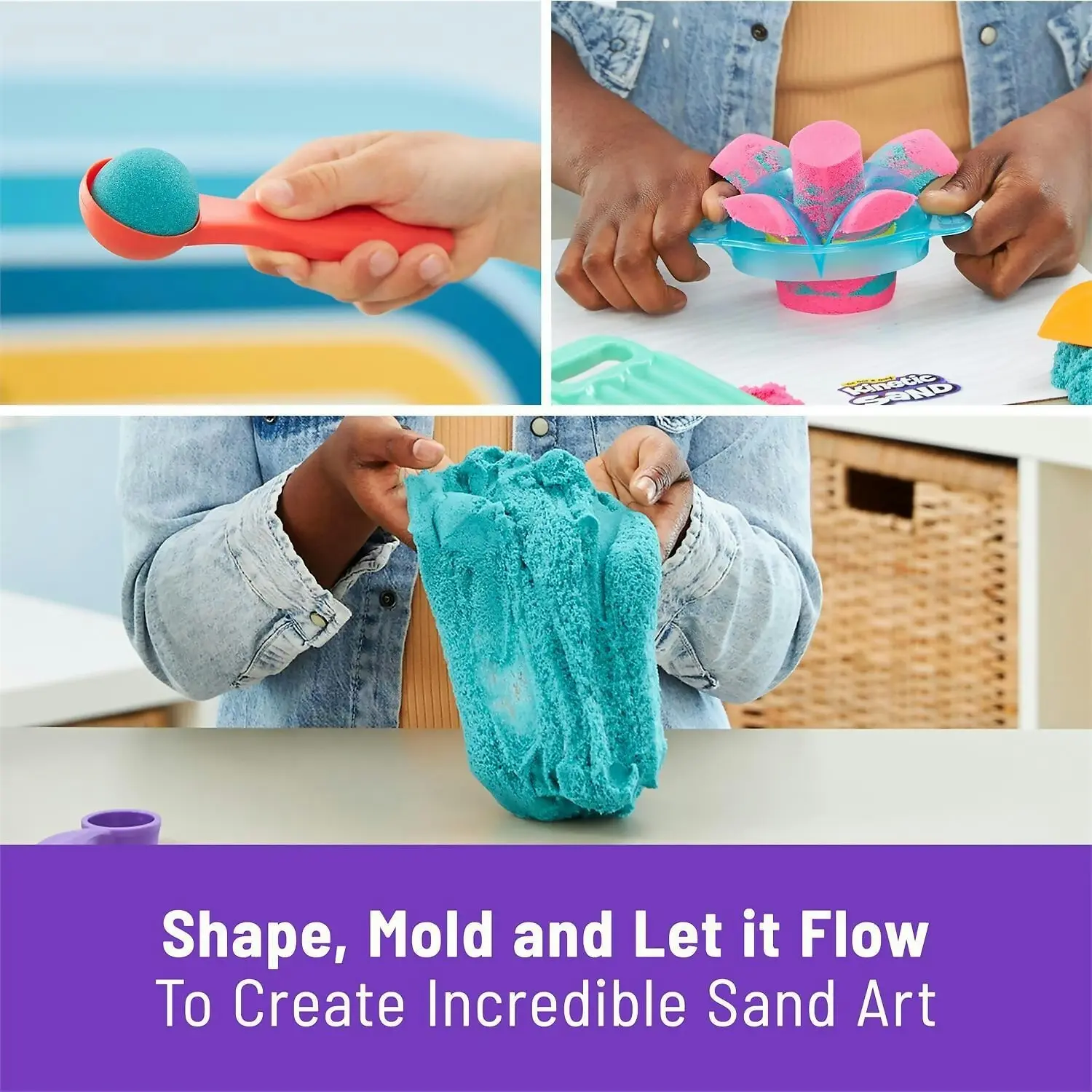 Kinetic Sand - Ultimate Sandisfying Set - Spin Master