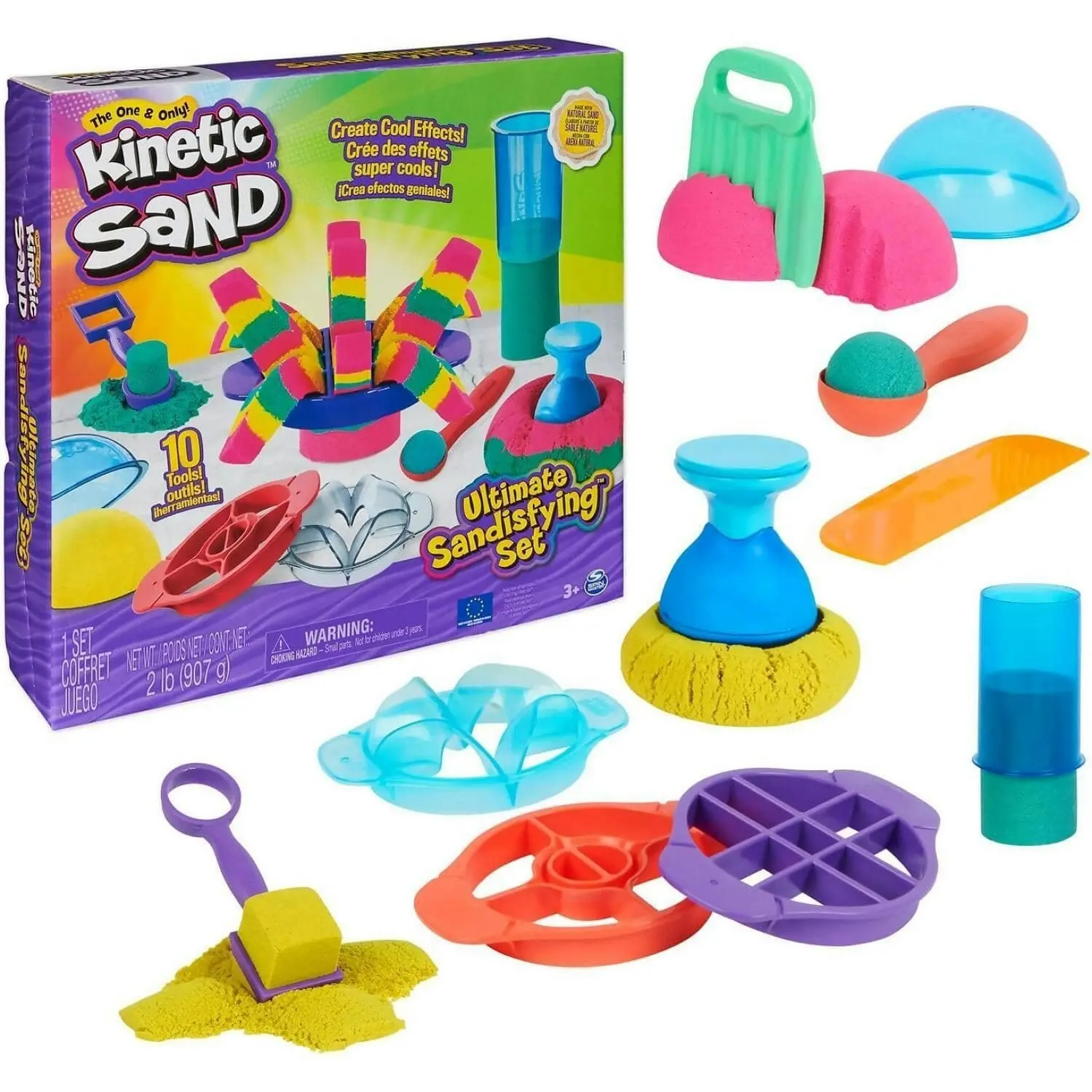 Kinetic Sand - Ultimate Sandisfying Set - Spin Master