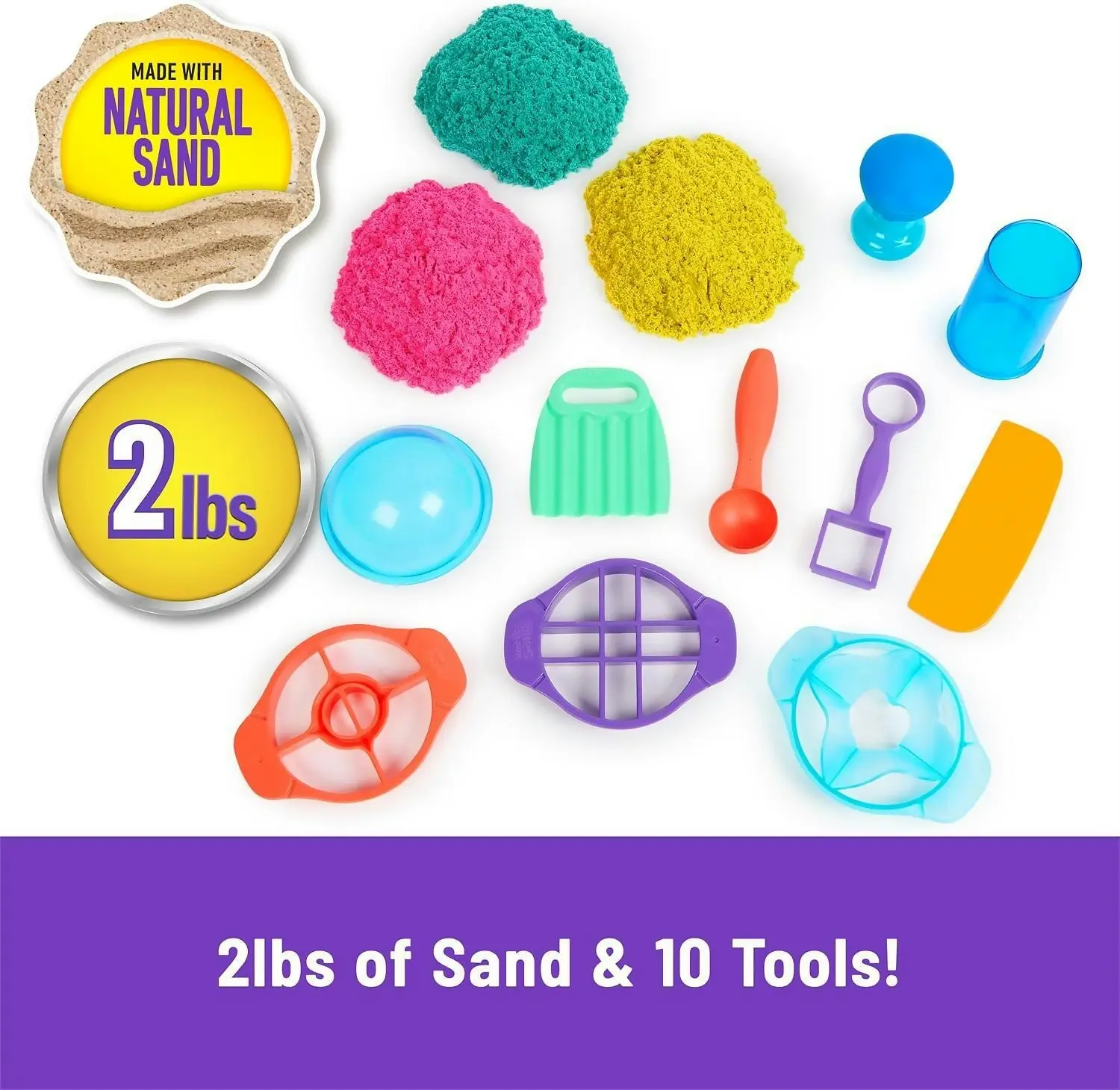 Kinetic Sand - Ultimate Sandisfying Set - Spin Master