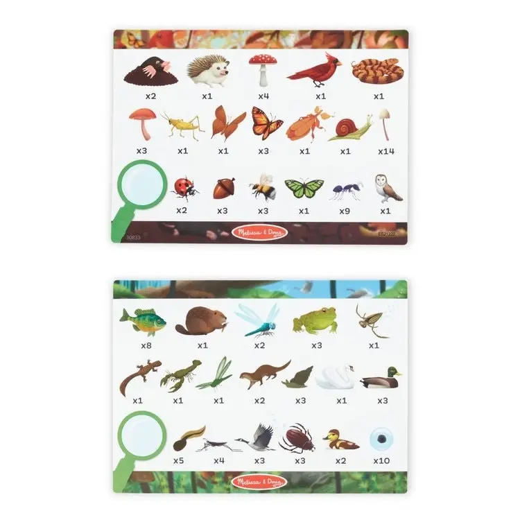 Melissa & Doug - Let's Explore Double-sided Seek & Find Puzzle