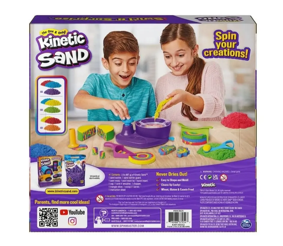 Kinetic Sand - Swirl N Surprise