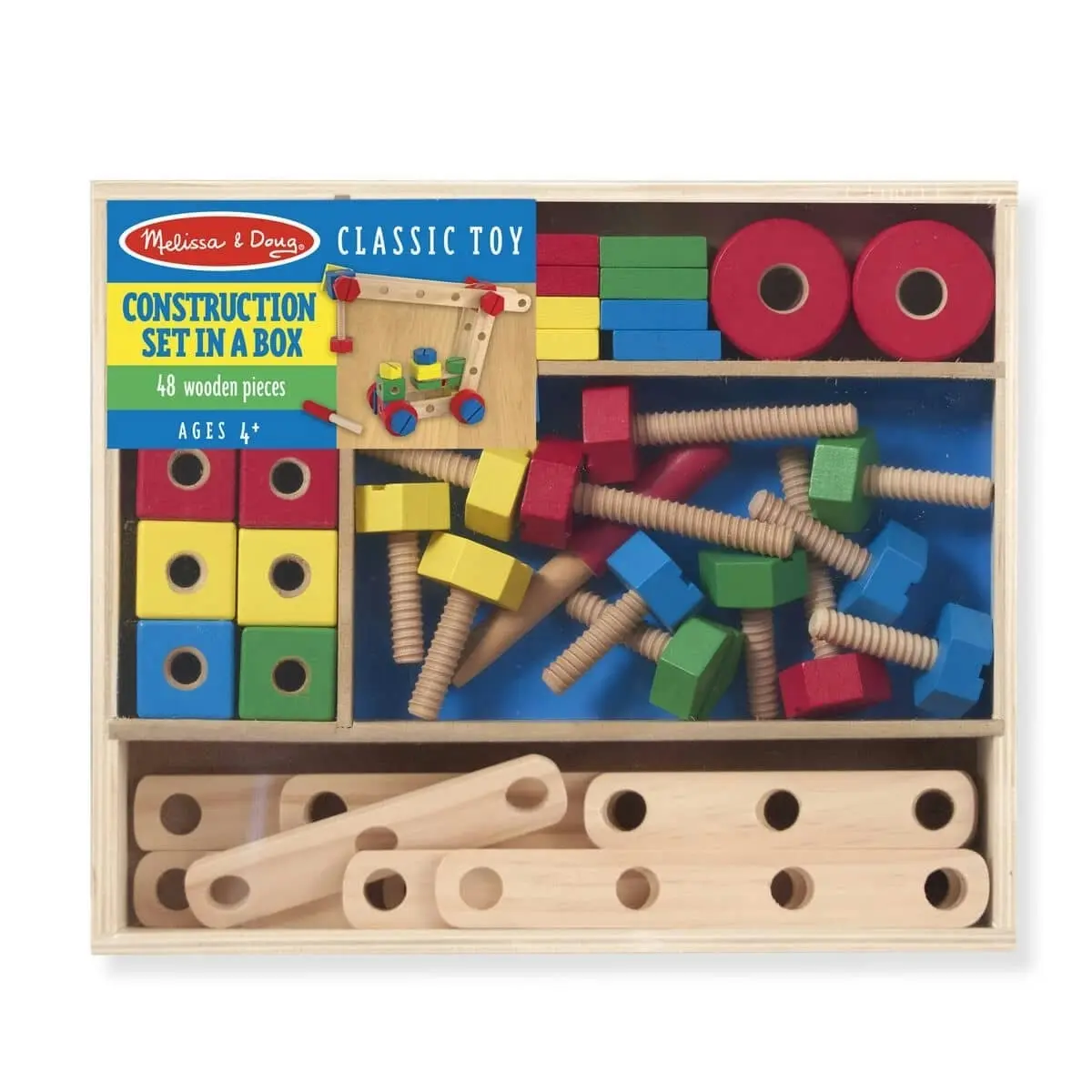 Melissa & Doug - Construction Building Set In A Box