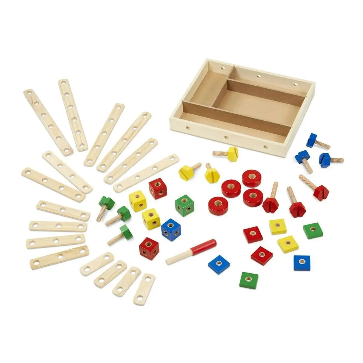 Melissa & Doug - Construction Building Set In A Box