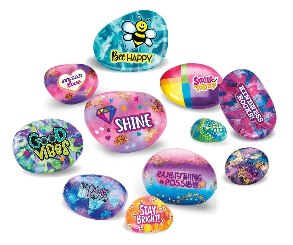 Cra-z-art - Shimmer 'n Sparkle Inspirational Rock Art Kit