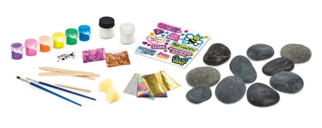 Cra-z-art - Shimmer 'n Sparkle Inspirational Rock Art Kit