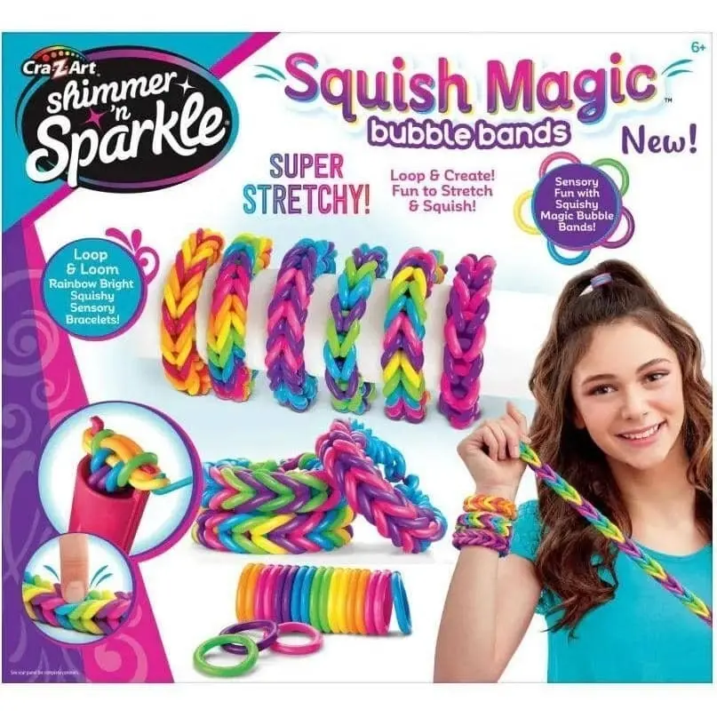 Cra-z-art - Shimmer 'n Sparkle Squish Magic Bubble Bands