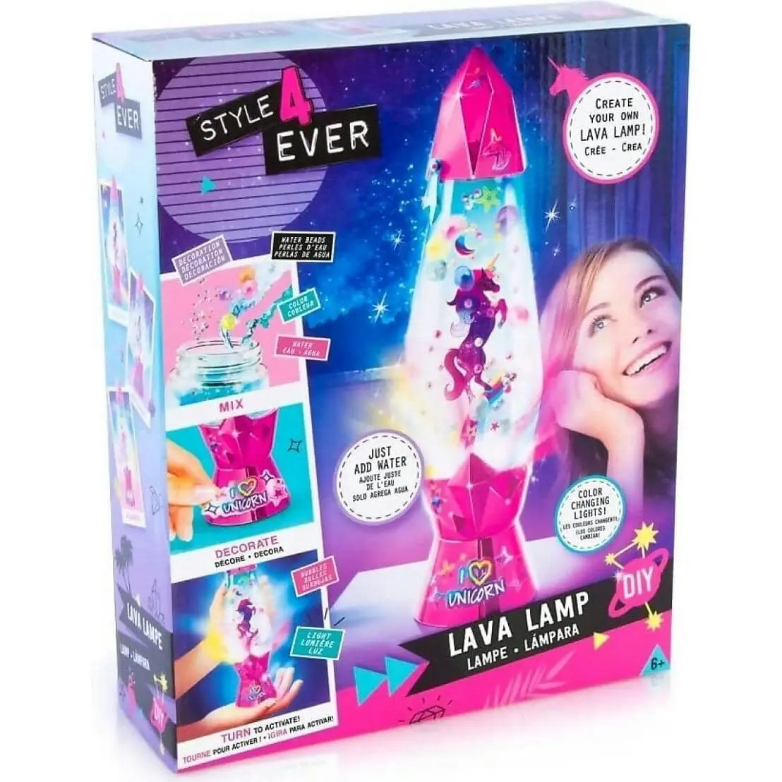 Style 4 Ever - D I Y Lava Lamp Unicorn Kit