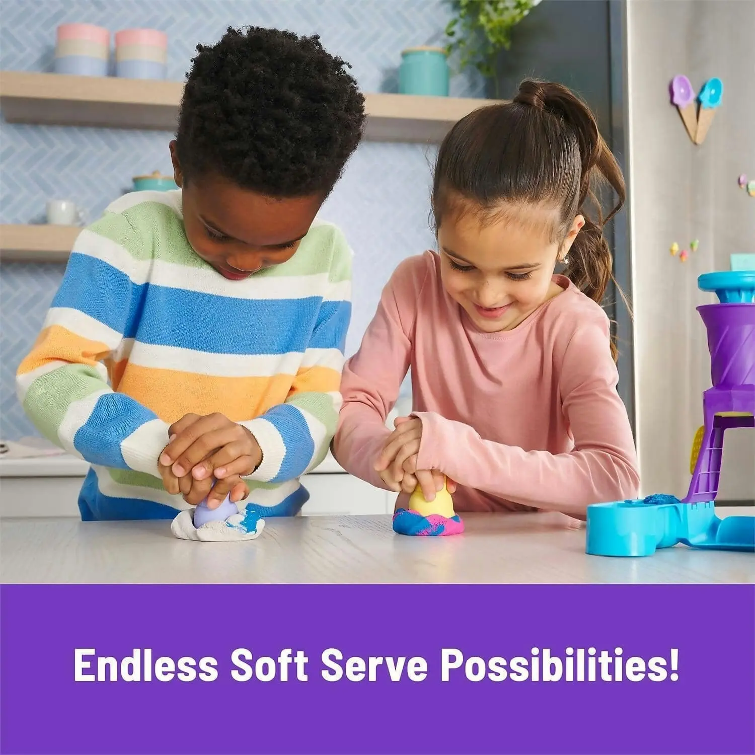 Kinetic Sand - Soft Serve Station - Spin Master