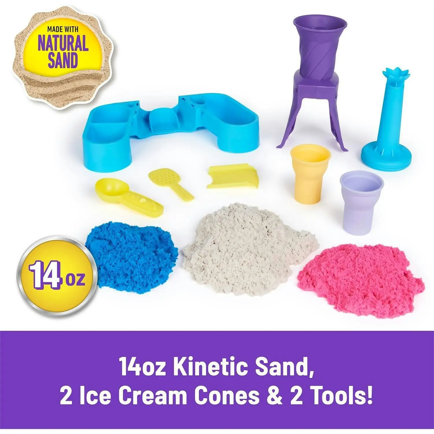 Kinetic Sand - Soft Serve Station - Spin Master