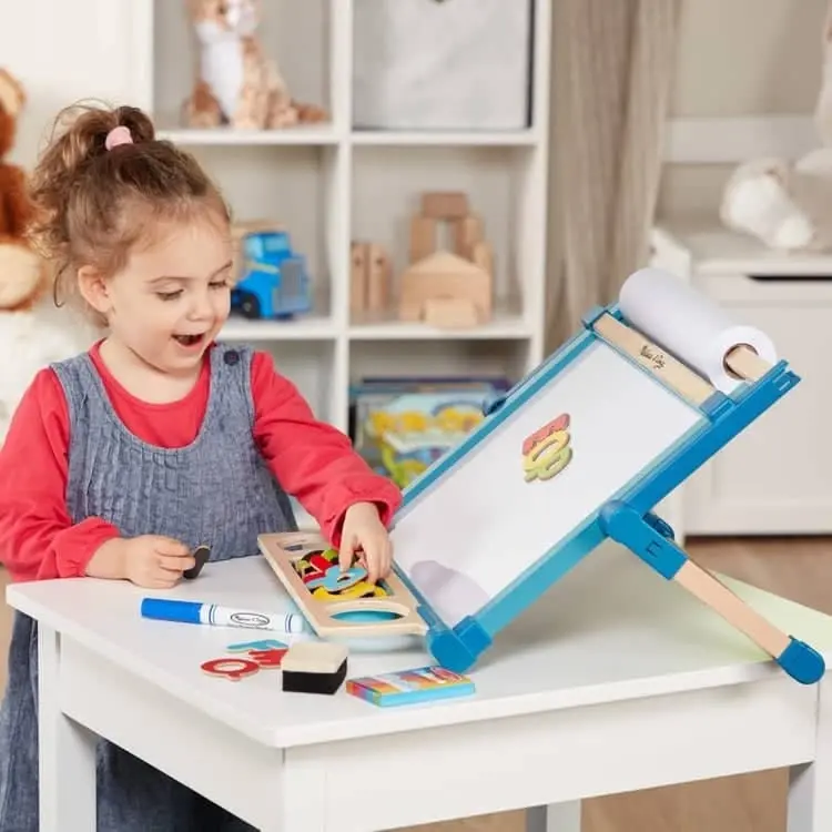 Melissa & Doug - Deluxe Double-sided Tabletop Easel