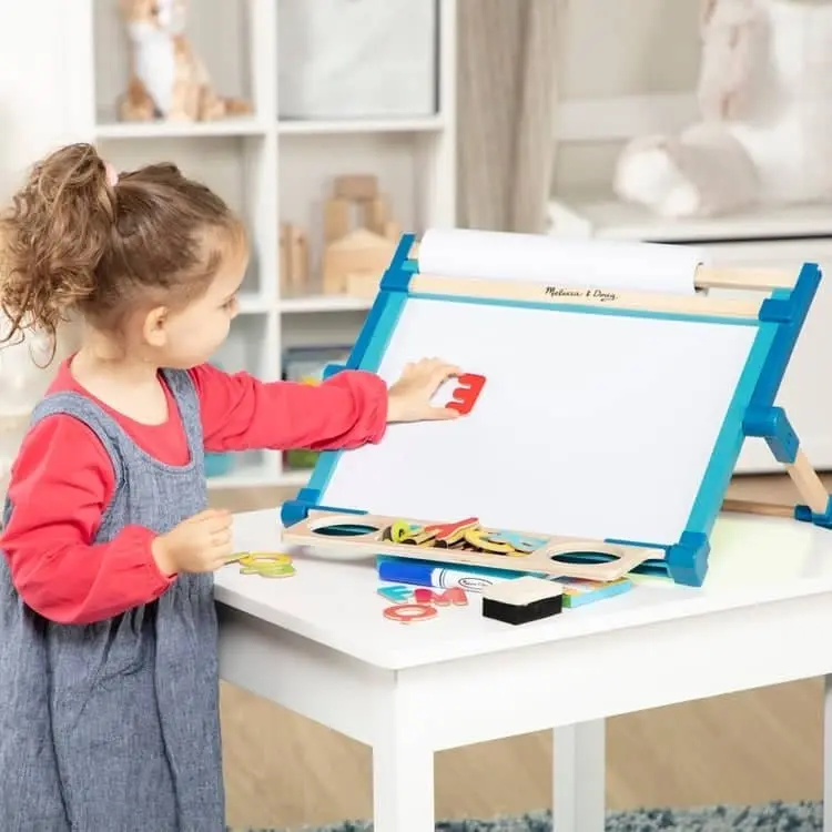 Melissa & Doug - Deluxe Double-sided Tabletop Easel