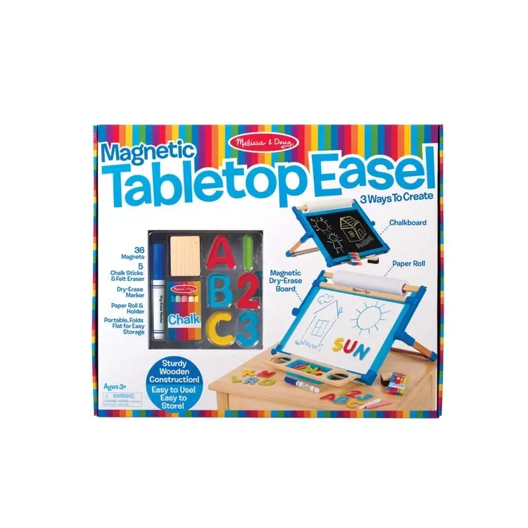 Melissa & Doug - Deluxe Double-sided Tabletop Easel