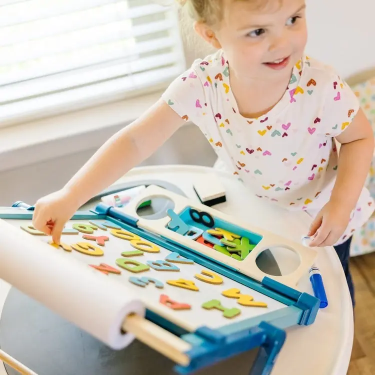 Melissa & Doug - Deluxe Double-sided Tabletop Easel