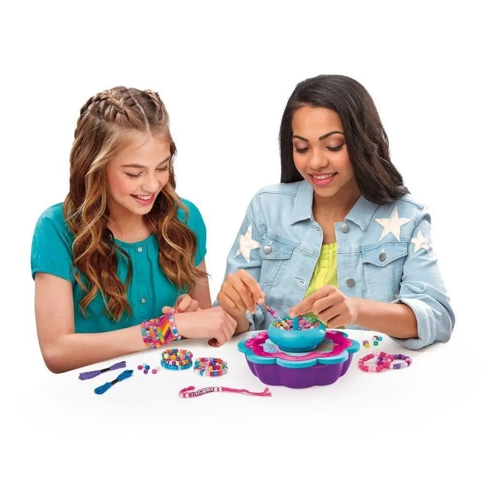 Cra-z-art - Shimmer 'n Sparkle 2 In 1 Spin & Bead Friendship Studio