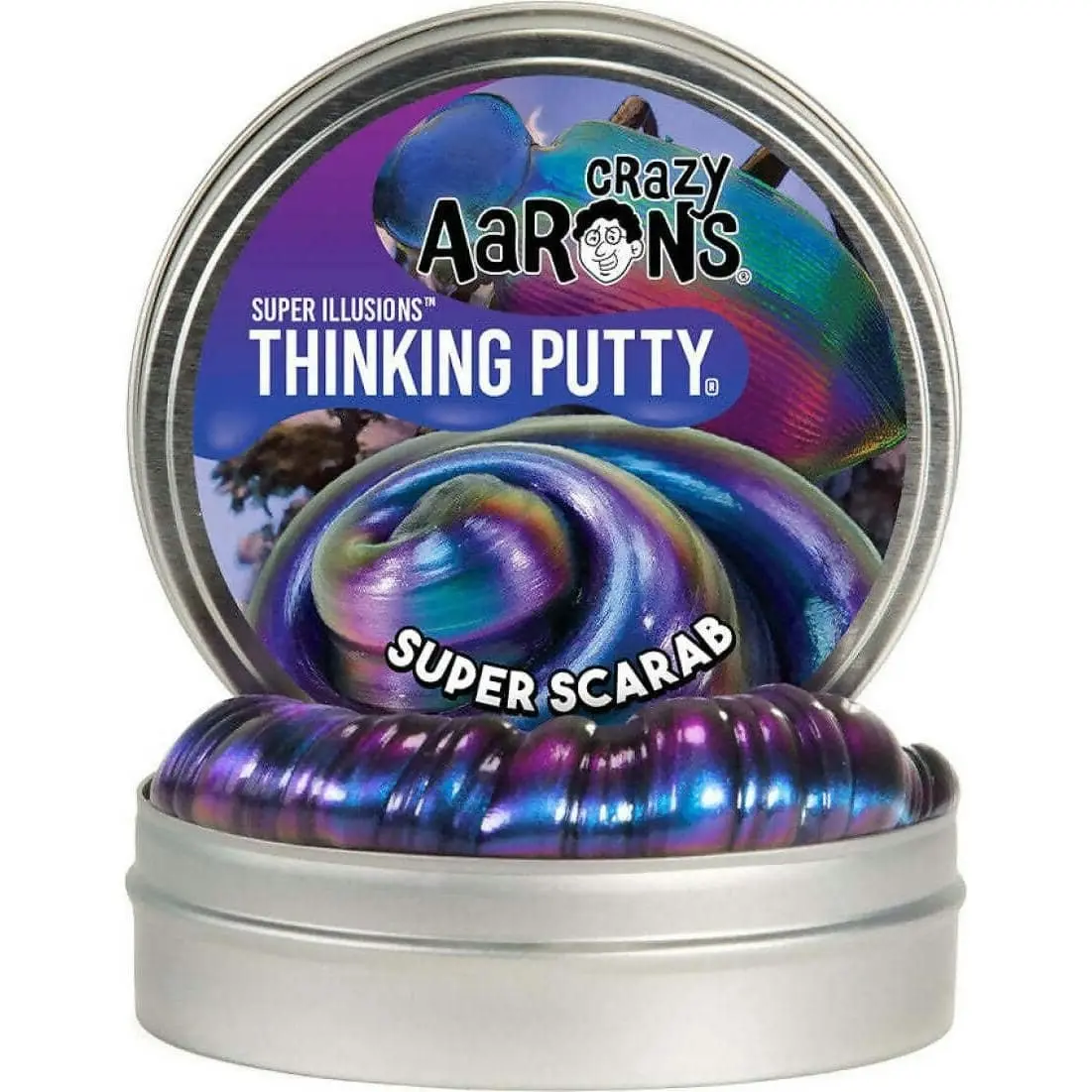 Crazy Aaron's - Putty 4 Inch Super Illusions Super Scarab