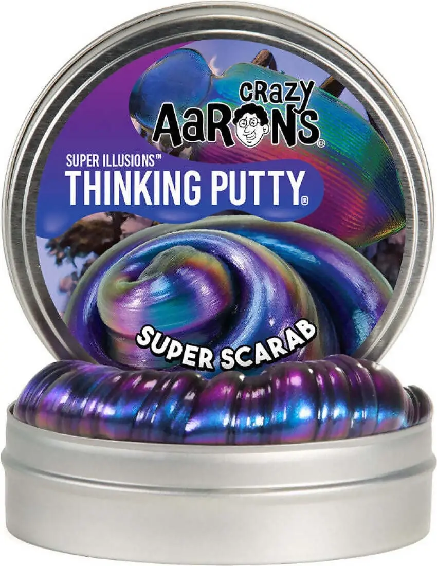 Crazy Aaron's - Putty 4 Inch Super Illusions Super Scarab