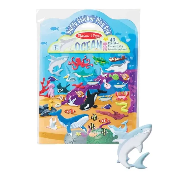 Melissa & Doug - Puffy Sticker Play Set - Ocean