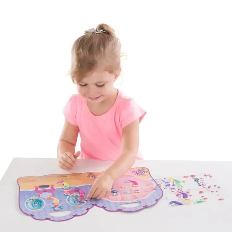 Melissa & Doug - Puffy Sticker Play Set: Mermaid