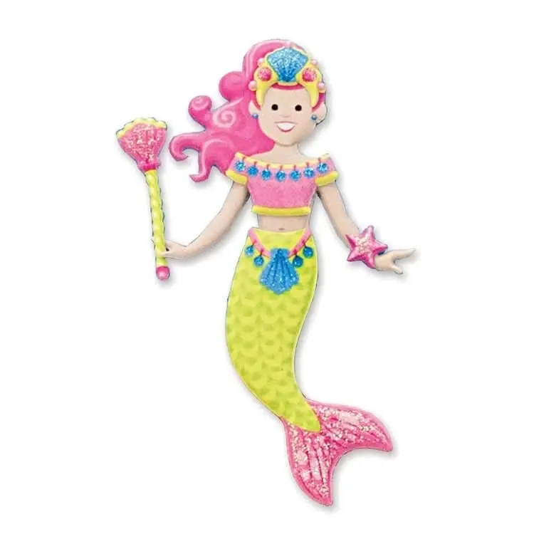 Melissa & Doug - Puffy Sticker Play Set: Mermaid