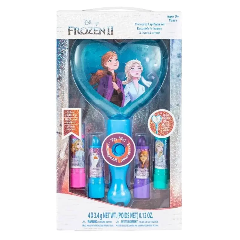 Disney - Frozen 2 Lip Balm Set 4pk With Mirror