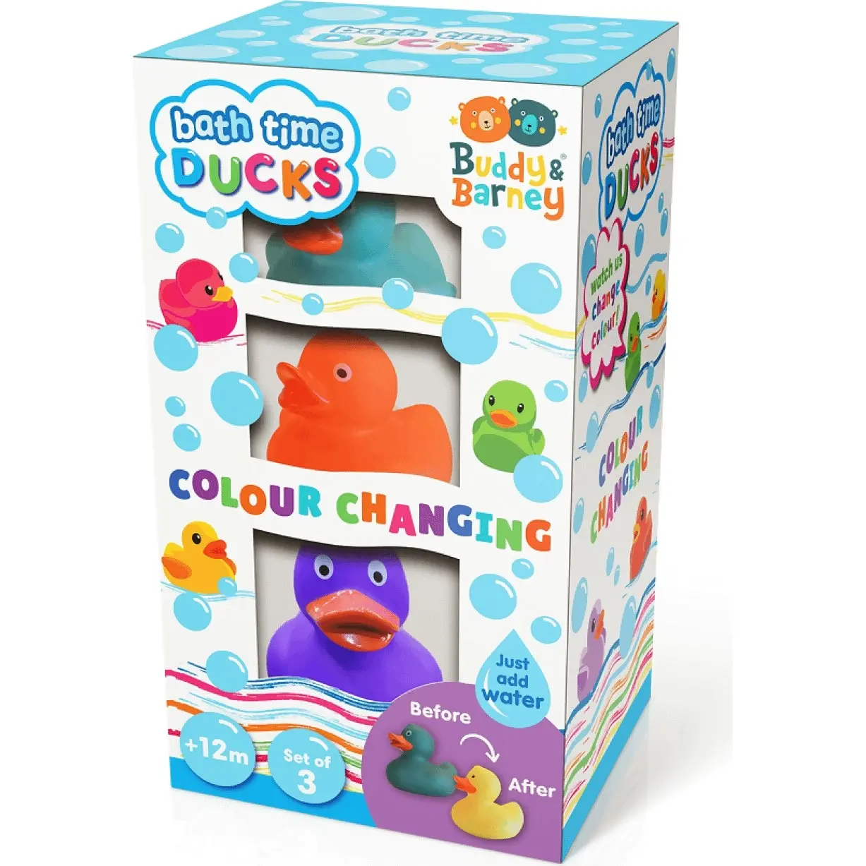 Buddy & Barney - Colour Changing Ducks Set