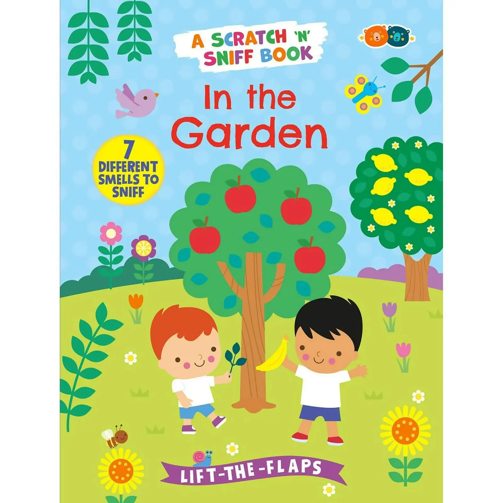 Buddy & Barney - Scratch & Sniff Smell Book - In The Garden