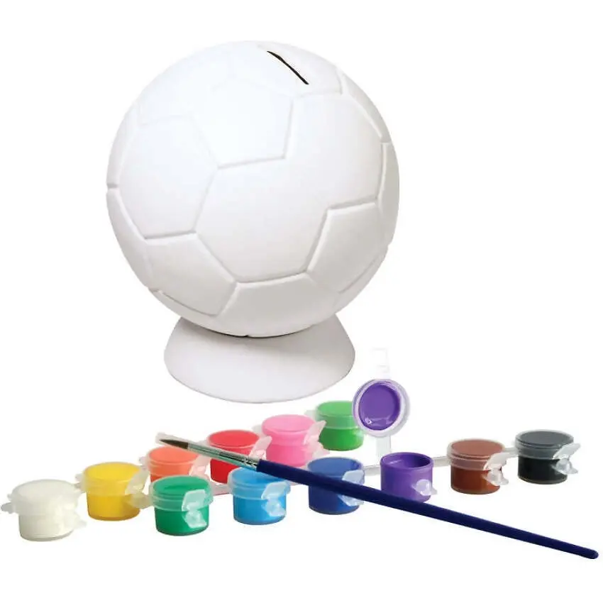 Champion - Paint Your Own Soccer Ball Bank