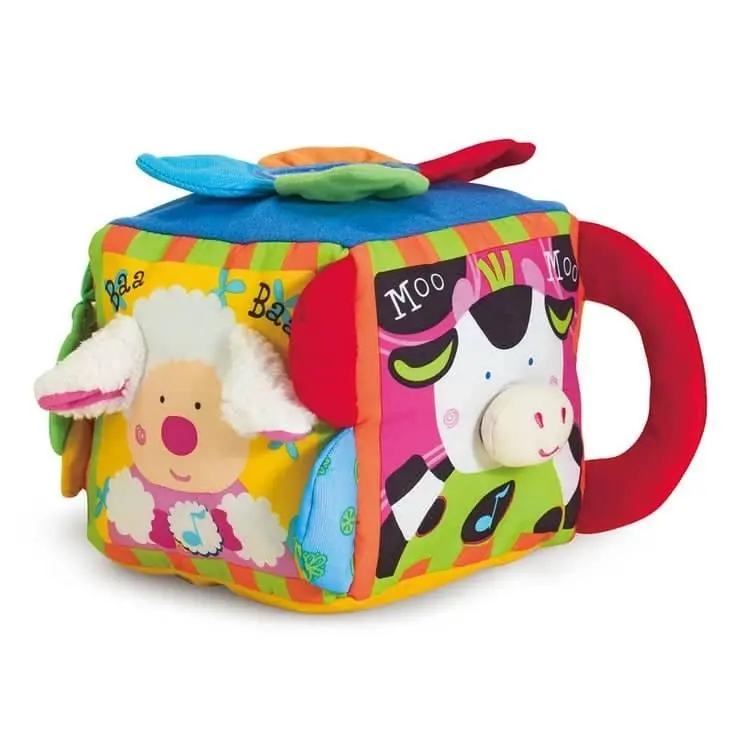 Melissa & Doug - Musical Farmyard Cube Learning Toy