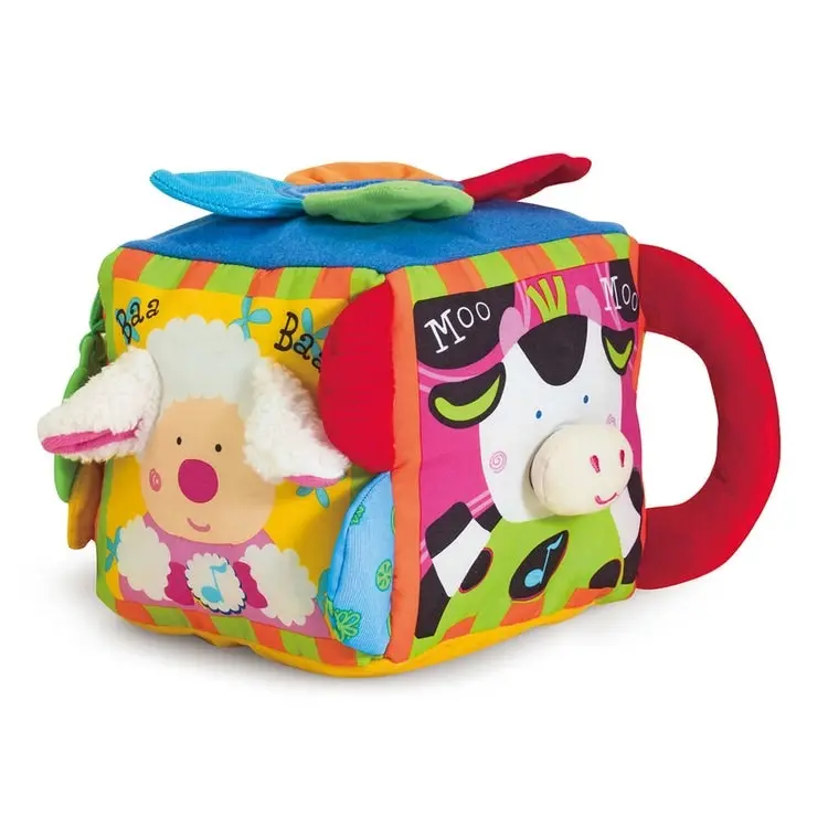 Melissa & Doug - Musical Farmyard Cube Learning Toy