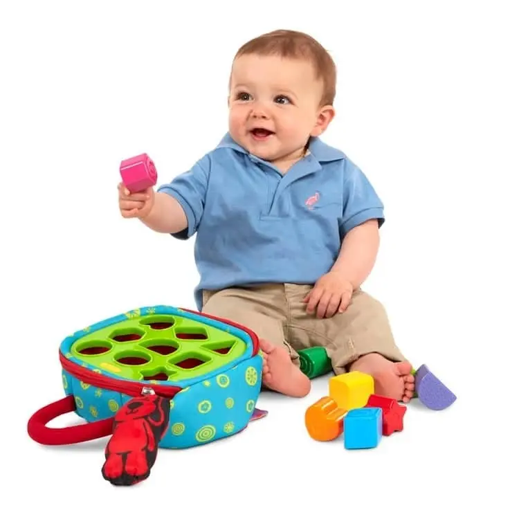 Melissa & Doug - Take-along Shape Sorter Baby And Toddler Toy