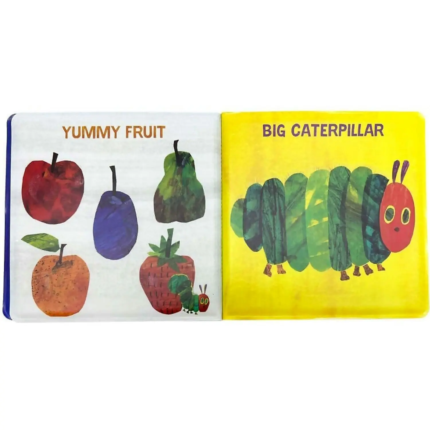 The Very Hungry Caterpillar - Vinyl Bath Book - The World Of Eric Carle