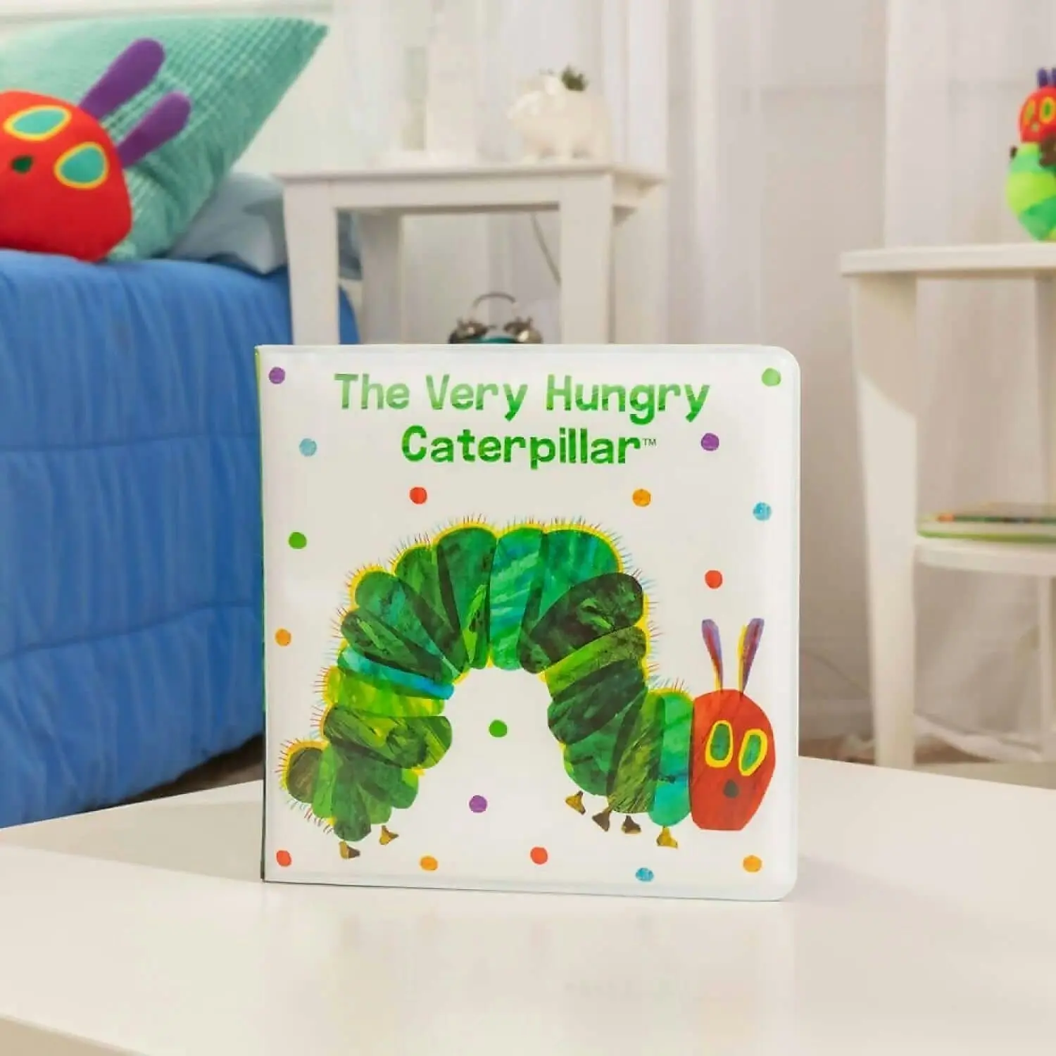 The Very Hungry Caterpillar - Vinyl Bath Book - The World Of Eric Carle