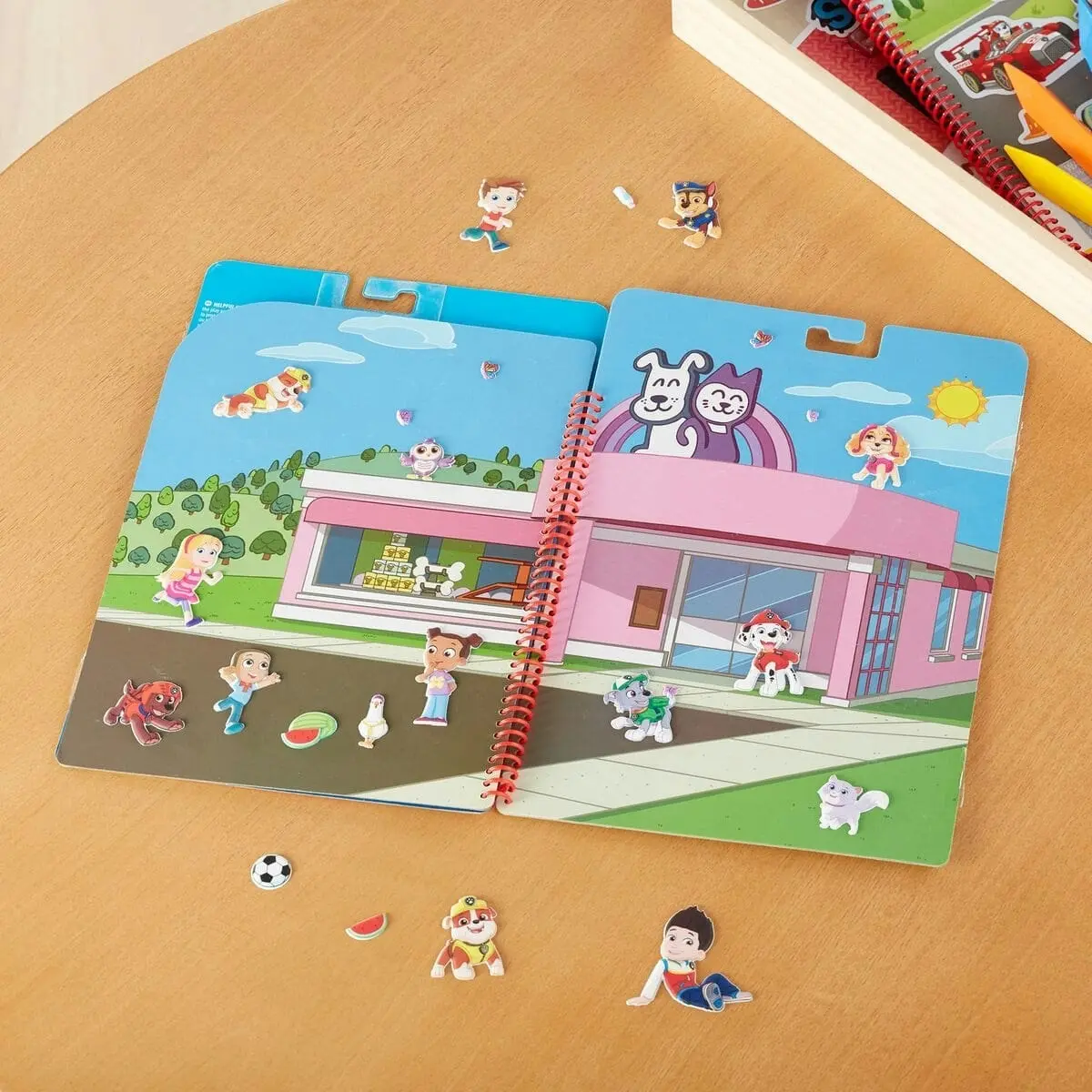 Paw Patrol - Puffy Sticker - Adventure Bay - Melissa & Doug