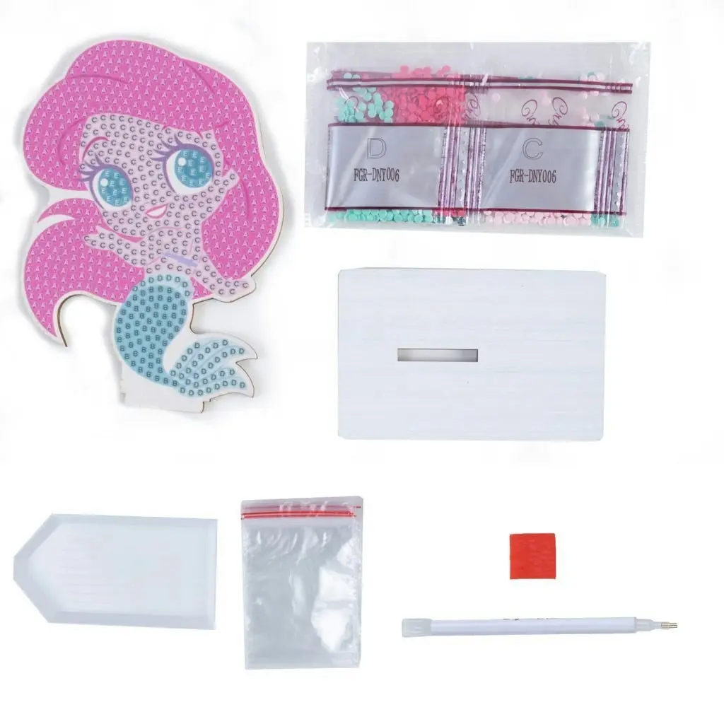 Craft Buddy - Crystal Art Buddies Disney Ariel The Little Mermaid Series 1