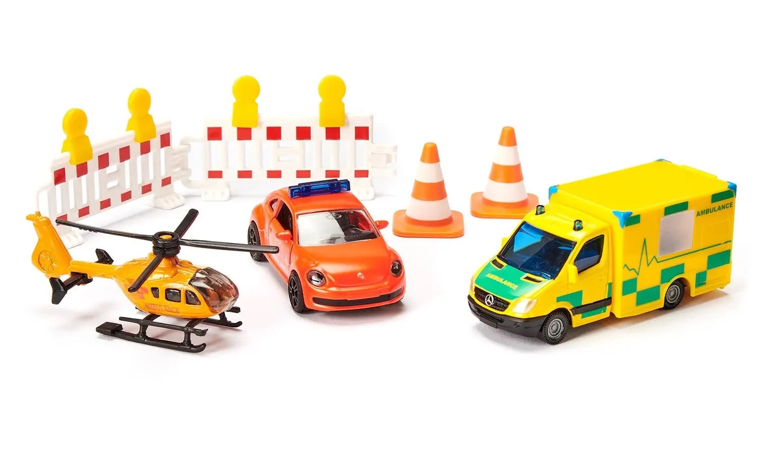 Siku - Emergency Vehicle Rescue Gift Set 3 X Vehicle Playset Includes Accessories