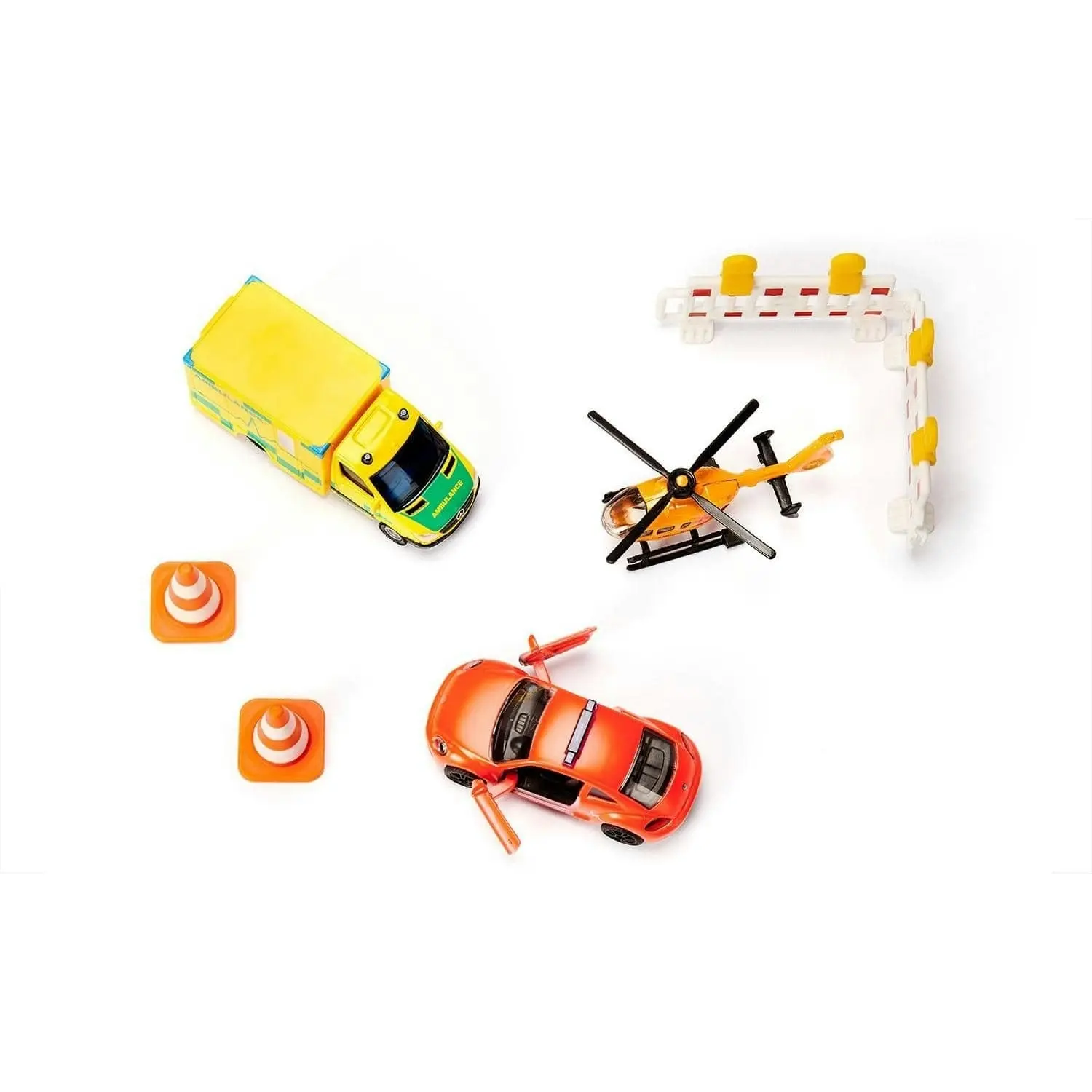 Siku - Emergency Vehicle Rescue Gift Set 3 X Vehicle Playset Includes Accessories