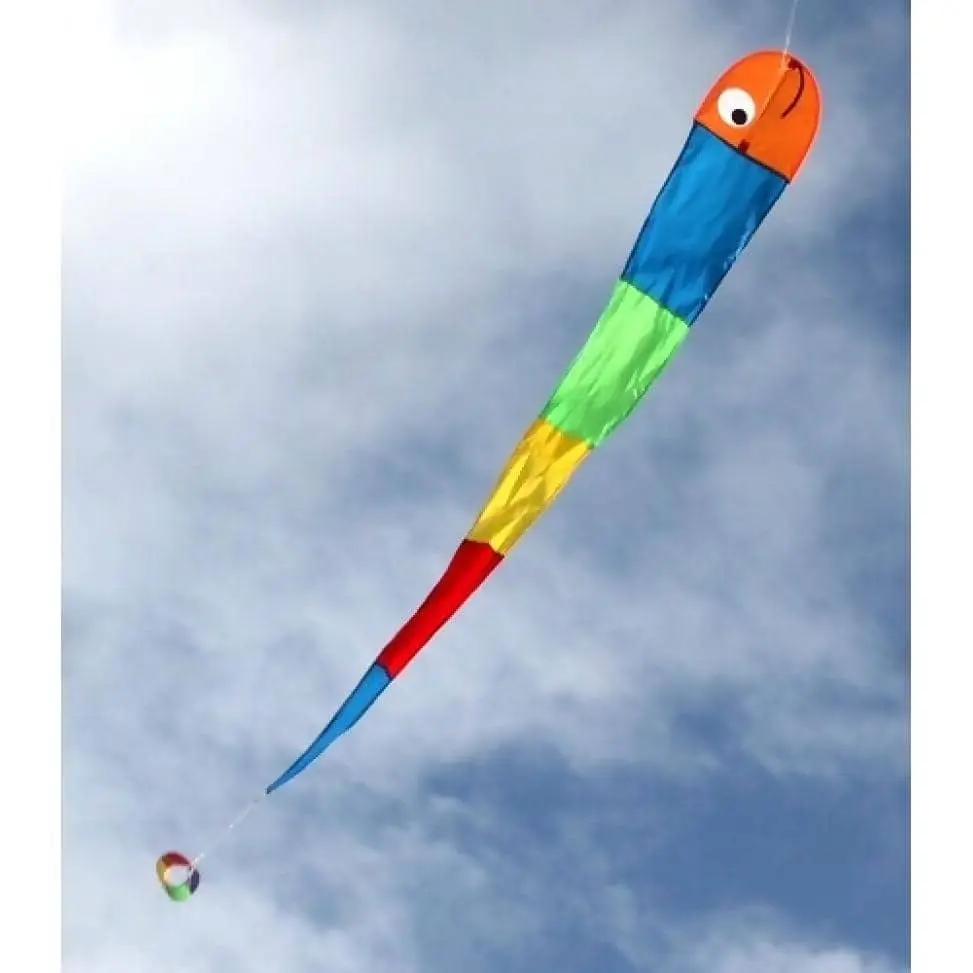 Windspeed - Wilma The Worm Kite Single Line - Ocean Breeze Model 815