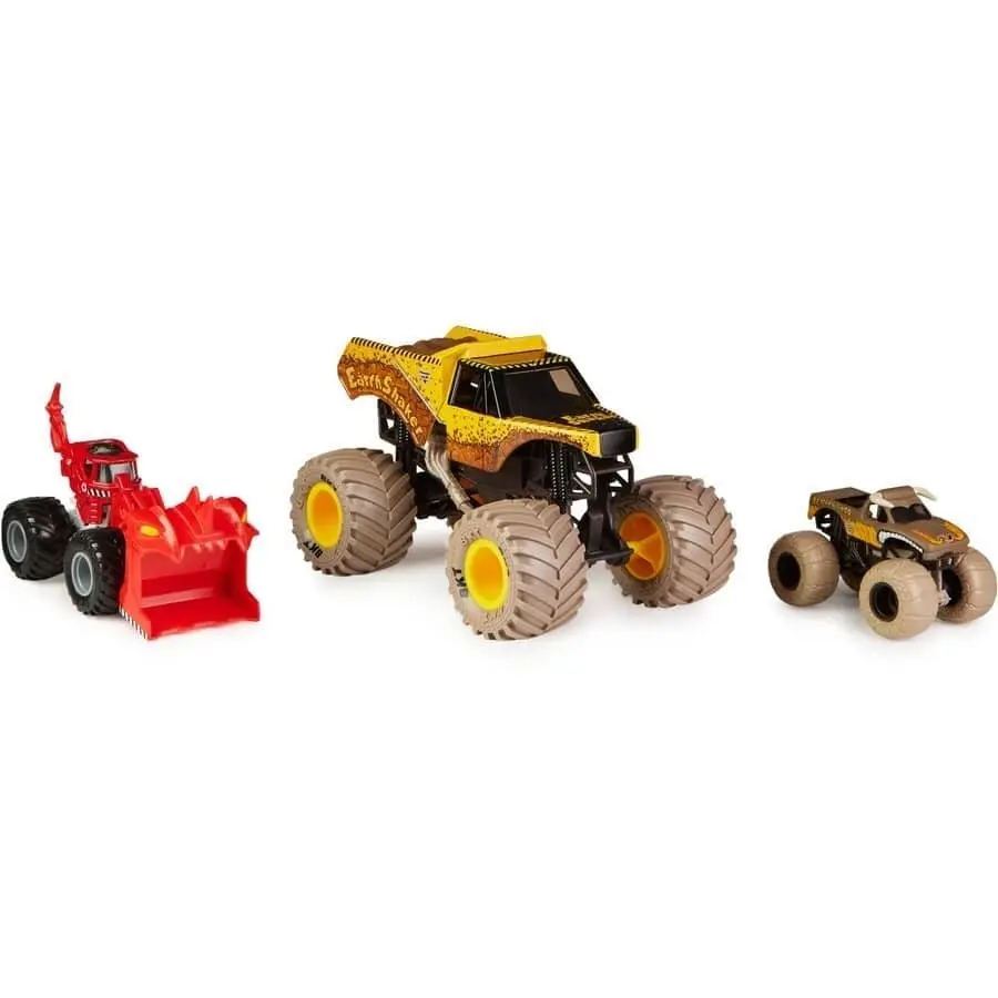 Monster Jam - 1:24 & 1:64 3 Pack - Shake N Quake