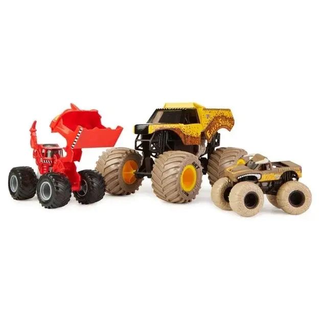 Monster Jam - 1:24 & 1:64 3 Pack - Shake N Quake