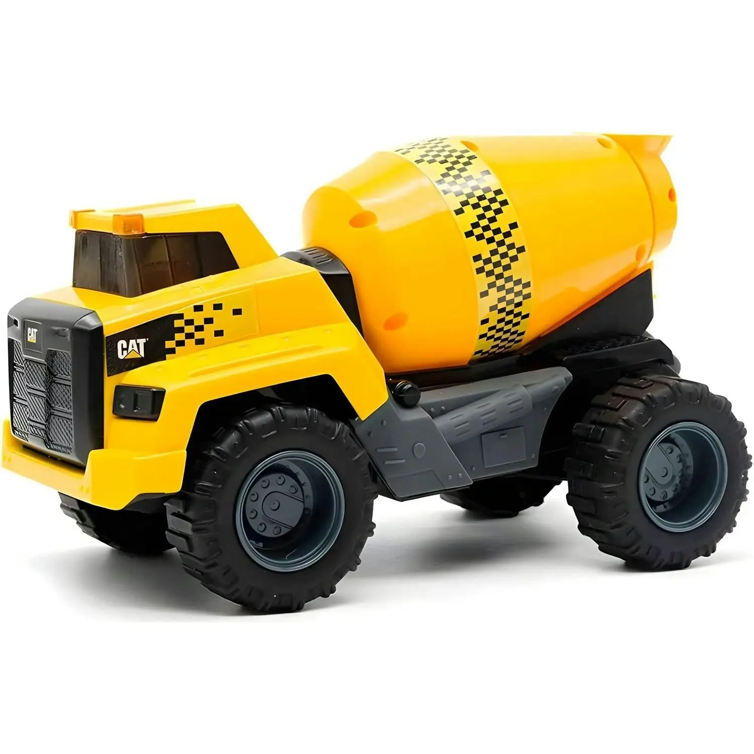 Cat - Power Haulers 2.0 Cement Mixer 12-inch With Motion Drive Technology Lights & Sounds