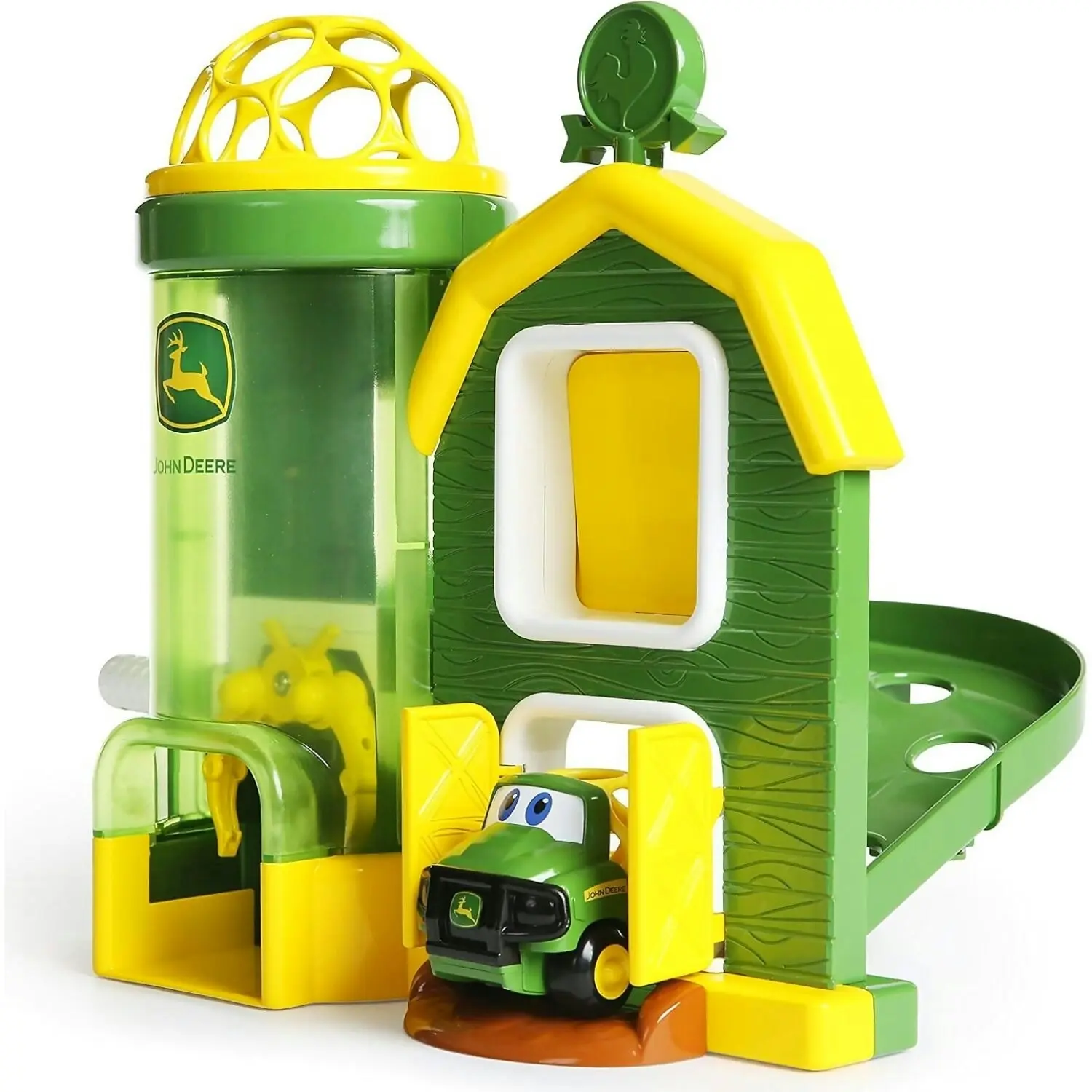 John Deere - Rev Up Barnhouse Playset And Vehicle