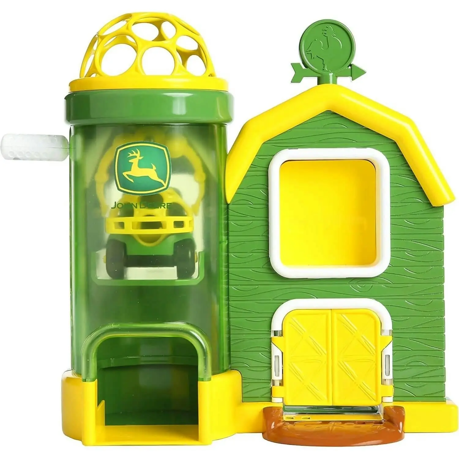 John Deere - Rev Up Barnhouse Playset And Vehicle