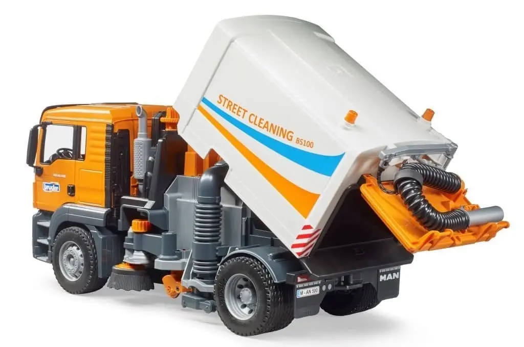 Bruder - Man Tgs Street Sweeper  1:16 Scale