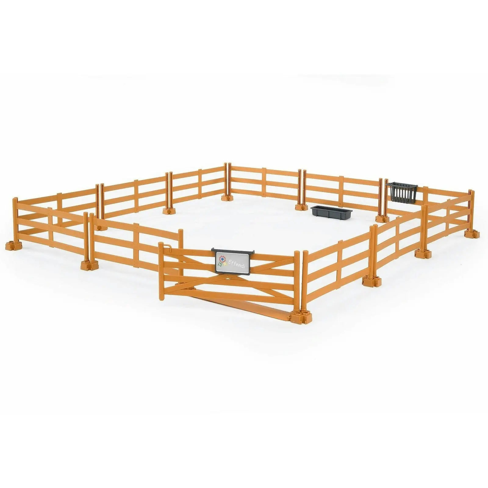 Bruder - Pasture Fence (brown) - Bruder Leisure Time