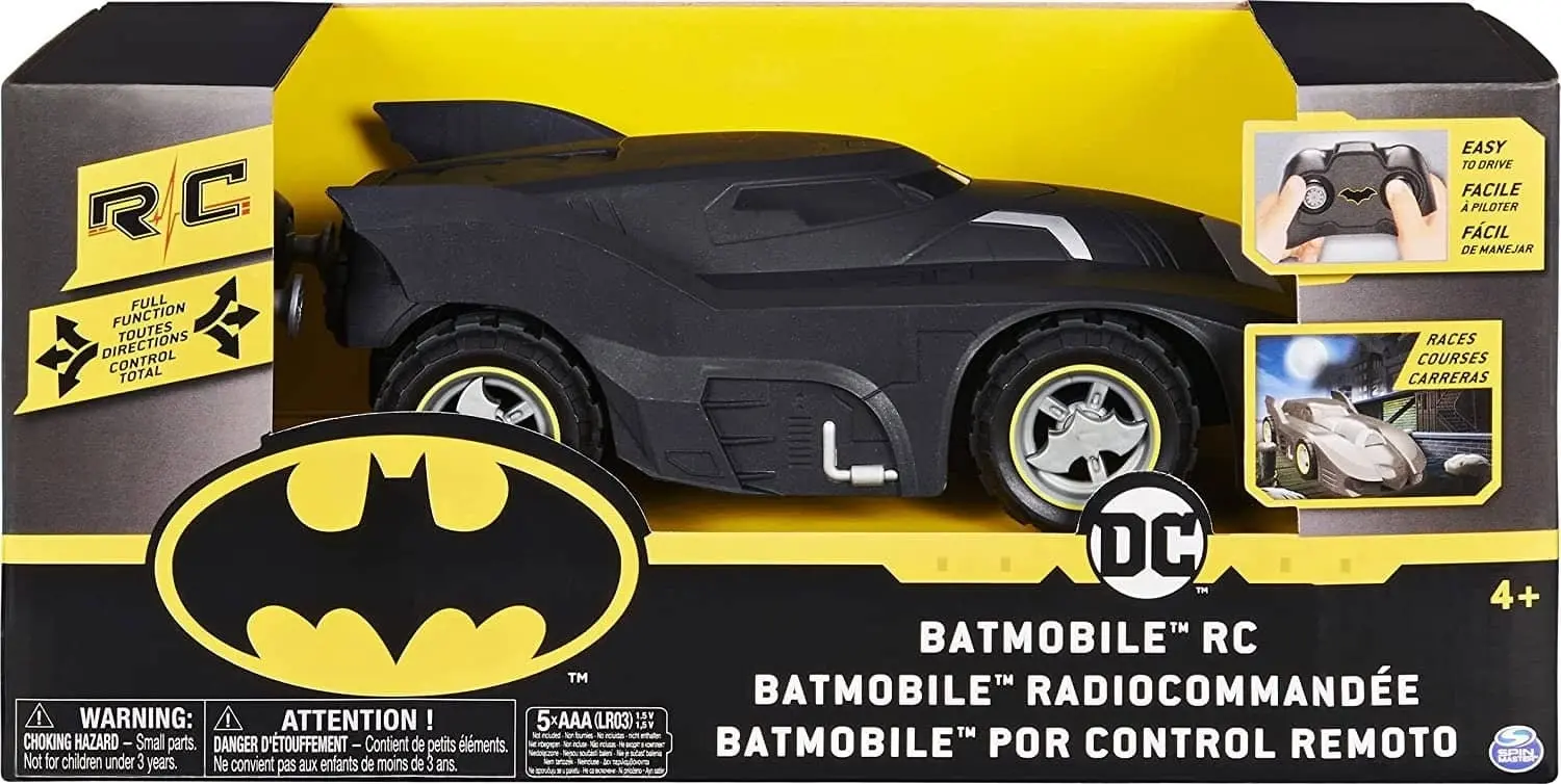 Batman Batmobile Remote Control Vehicle 1:20 Scale Spin Master