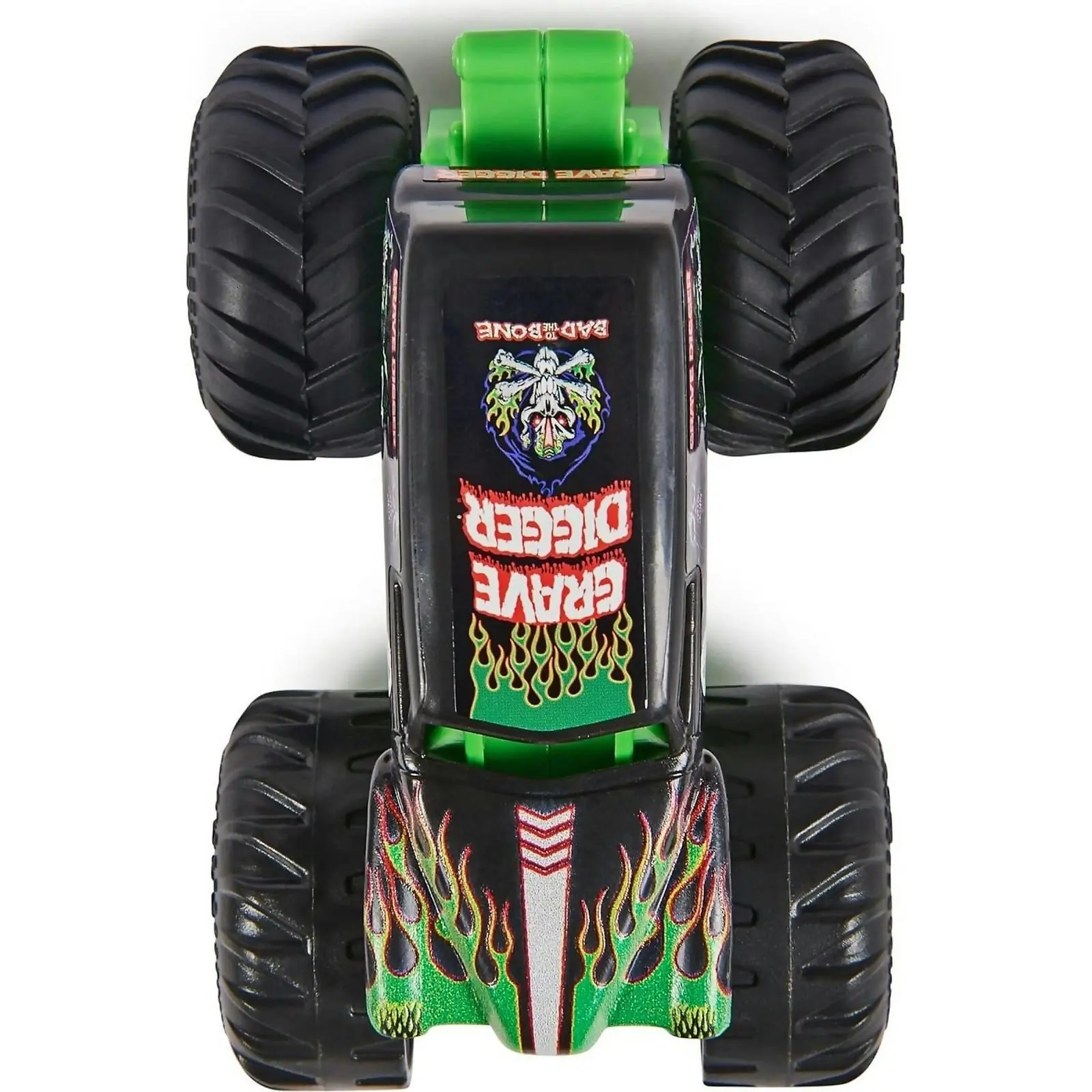 Monster Jam - Grave Digger Remote Control Monster Truck 1:64 Scale Includes Ramp Rc Cars Kids Toys For Boys And Girls Ages 4 And Up - Spin Master